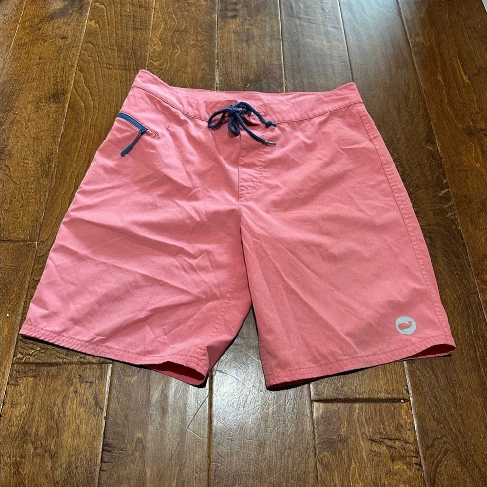 Vineyard vines heather stretch board shorts